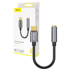 Adapter avdio USB-C (m) => 3,5mm (ž) stereo Baseus DAC 0,09m (CATL54-0G)