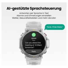 Amazfit T-REX 3 pametna ura, siva