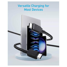 Anker 310 USB-C na USB-C kabel 240 W, 1,8m, črn