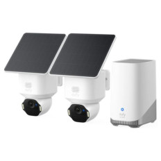 Anker Eufy Security SoloCam E42 komplet 2 kamer + HomeBase 3 baza + 2 solarna panela