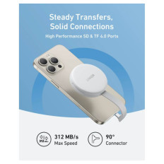 Anker MagGo USB-C Adapter (3-v-1, 10Gbps, za iPhone)