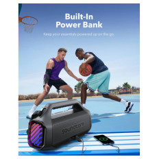 Anker Soundcore BOOM 2 Plus prenosni Bluetooth zvočnik, črn