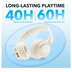 Anker Soundcore Q20i naglavne bluetooth slušalke, bele