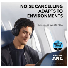 Anker Soundcore Space One naglavne Bluetooth slušalke, črna