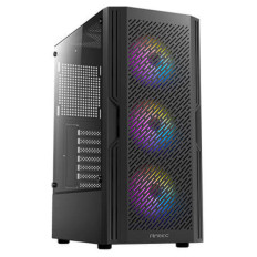 ANTEC AX20 Midi-T ATX RGB (0-761345-10060-1) okno gaming črno ohišje