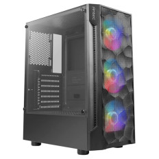 ANTEC NX260 Midi T ATX RGB (0-761345-81029-6) okno gaming črno ohišje