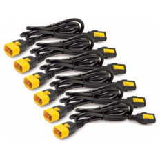 APC IEC KIT 6 10A 0,6m črni napajalni kabli za Rack PDU