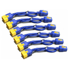 APC IEC KIT 6 16A 1,2m moder napajalni kabli za Rack PDU