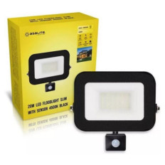 Asalite LED reflektor s tanko površino 20W 4500K (1800 lumnov) + senzor