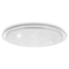 Asalite LED stropna svetilka LILY 48W 3000K 4320 lumnov okrogla učinek zvezdic/bleščic