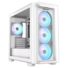 ASUS A23 PLUS ARGB micro-ATX okno BTF belo ohišje