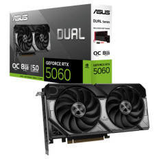 ASUS Dual GeForce RTX 5060 8GB GDDR7 OC (DUAL-RTX5060-O8G) grafična kartica