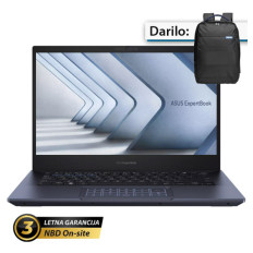 ASUS ExpertBook B5 14" (35,56cm) WUXGA Core 5 120U 32GB 1TB zaslon na dotik prenosni računalnik (B5404CVA-WB55D0)