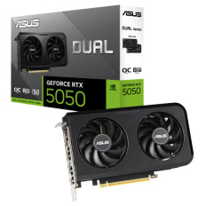 ASUS Prime GeForce RTX 5050 OC 8GB GDDR6 (DUAL-RTX5050-O8G) grafična kartica