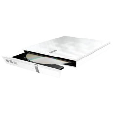 ASUS SDRW-08D2S-U LITE DVD+/-RW 8X USB slim zunanji zapisovalnik - bel