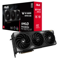 ASUS TUF Gaming Radeon RX 9070 XT GDDR6 OC (TUF-RX9070XT-O16G-GAMING) gaming grafična kartica