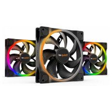 BE QUIET! LIGHT WINGS (BL078) triple pack RGB 140mm 4-pin PWM ventilator
