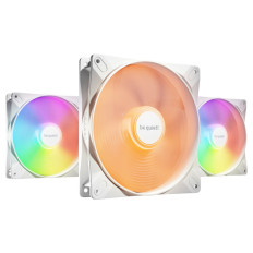 BE QUIET! LIGHT WINGS LX High Speed (BL131) RGB 140mm 4-pin PWM 3x beli ventilator