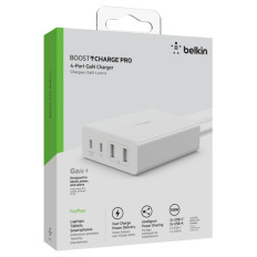 Belkin 4 portni stenski polnilnik 108W