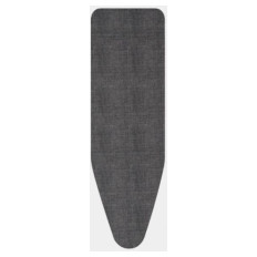 Brabantia 2mm prevleka in podloga za likalno desko B 124x38cm denim črna