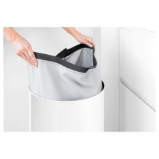 Brabantia koš za perilo 60L okrogel, bel