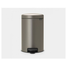 Brabantia koš za smeti 12L platin