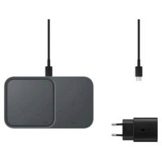 Brezžična polnilna postaja Samsung Duo 15W adapter + kabel
