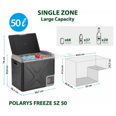 BRUNNER prenosni hladilnik  POLARYS FREEZE SZ 50, 0826054N