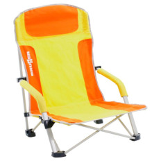 BRUNNER zložljiv stol za na plažo BULA  0404148N.C85 oranžno rumen