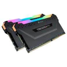 Corsair VENGEANCE RGB PRO 16GB (2 x 8GB) DDR4 DRAM 3600MHz PC4-28800 CL18, 1.2V/1.35V