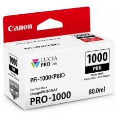 ČRNILO CANON PFI-1000 PHOTO BLACK ZA IMAGEPROGRAF PRO-1000, 80 ml