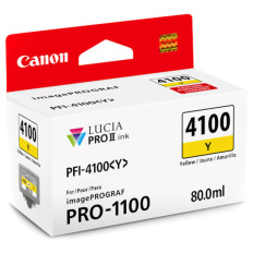 ČRNILO CANON PFI-4100 RUMENA ZA IMAGEPROGRAF PRO-1100, 80 ml