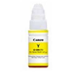 ČRNILO CANON RUMENO STEKLENIČKA GI-490Y ZA G1400, G2400, G3400, G4400 70ML 7.000 STRANI