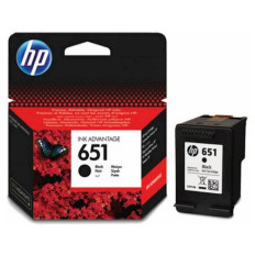 ČRNILO HP ČRNO 651 za Deskjet IA 5575, 5645 ZA 600 STRANI