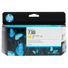 ČRNILO HP RUMENA 738 ZA DesignJet T850