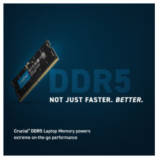 Crucial 32GB DDR5-5600 SODIMM CL46, 1.1V