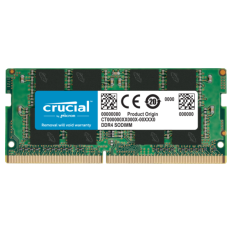 Crucial 8GB DDR4-3200 SODIMM PC4-25600 CL22, 1.2V