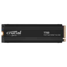 Crucial T700 2TB PCIe Gen5 NVMe M.2 SSD s hlajenjem