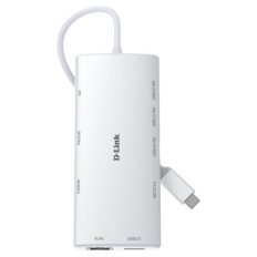 D-LINK DUP-A010 10 v1 USB razdelilec, 2x Hdmi, LAN, USB, MicroSD