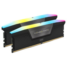 DDR5 128GB 6400MHz CL42 KIT (2x64GB) Corsair RGB Vengeance XMP3.0 1,35V črna (CMH128GX5M2B6400C42)