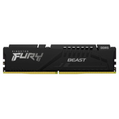 DDR5 16GB 5200MHz CL40 Single (1x16GB) Kingston Fury Beast XMP3.0 1,25V Gaming črna (KF552C40BB-16)