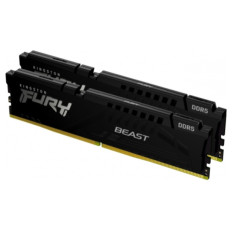 DDR5 32GB 5600MHz CL40 KIT (2x16GB) Kingston Fury Beast XMP3.0 1,25V črna (KF556C40BBK2-32)