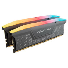 DDR5 32GB 6000MHz CL36 KIT (2x16GB) Corsair RGB Vengeance EXPO 1,35V siva (CMG32GX5M2E6000Z36)