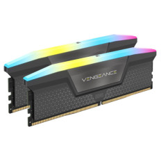 DDR5 32GB 6000MHz CL36 KIT (2x16GB) Corsair RGB Vengeance XMP3.0 1,4V PC črna (CMH32GX5M2B6000Z30K)