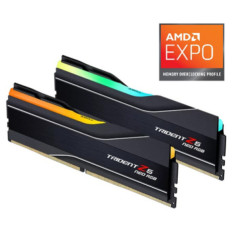 DDR5 64GB 6000MHz CL30 KIT (2x32GB) G.Skill RGB Trident Z5 Neo 1,1V PC črna (F5-6000J3040G32GX2-TZ5NR)
