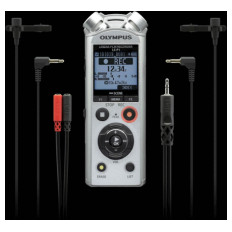 Diktafon OLYMPUS LS-P1 Interviewer Kit z 2 mikrofonoma