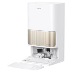 Dreame L40s Pro Ultra robotski sesalnik s samočistilno postajo, bel