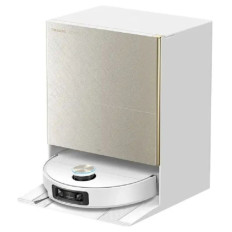 Dreame X60 Ultra Complete robotski sesalnik s samopraznilno postajo, bel