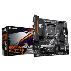 GIGABYTE B550M AORUS ELITE AX, DDR4, SATA3, USB3.2Gen1, HDMI, AM4 mATX