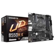 GIGABYTE B550M K, DDR4, SATA3, USB3.2Gen1, DP, AM4 mATX